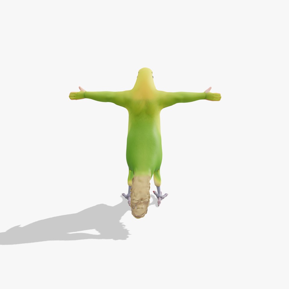 Tropical Parrot Hybrid model pack